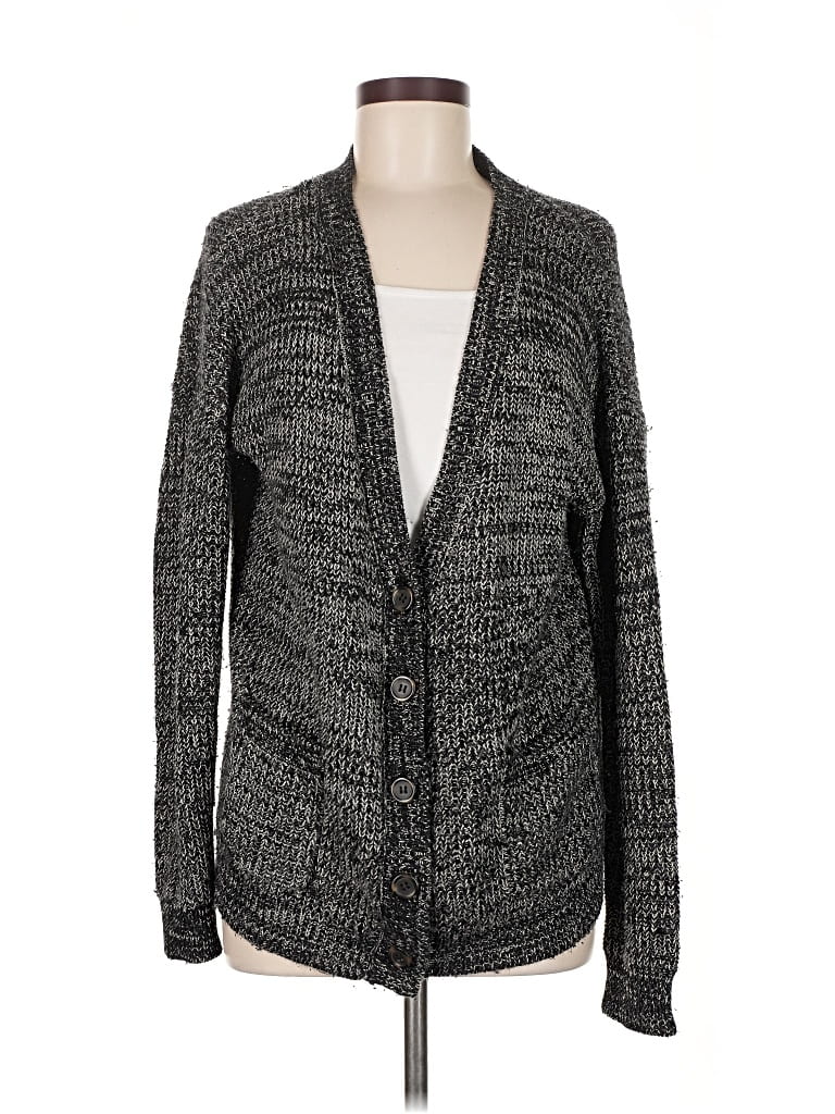 Pre-owned Forever 21 Cardigan Sweater In Gray