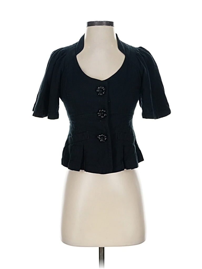 Pre-owned Elevenses Cardigan Sweater In Black