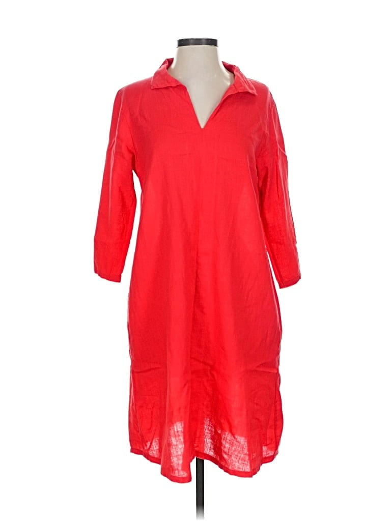 Pre-owned Terzo Millenio Casual Dress In Red