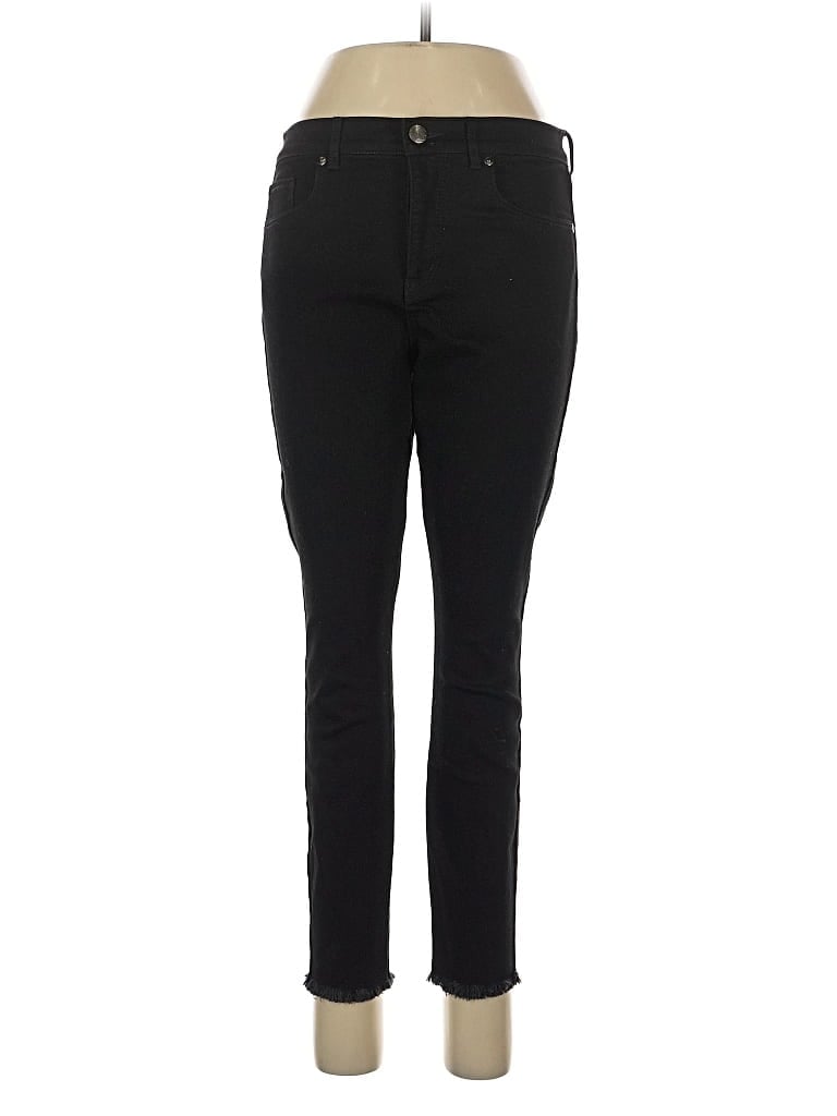 Pre-owned Ann Taylor Loft Jeans In Black