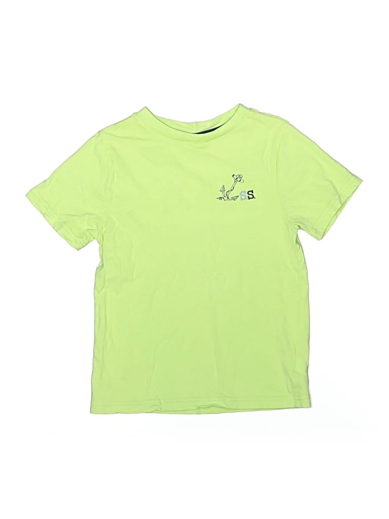 Pre-owned Crown & Ivy Kids' Short Sleeve T-shirt In Green