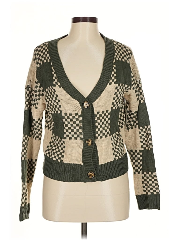 No Boundaries Cardigan Sweater In Multi