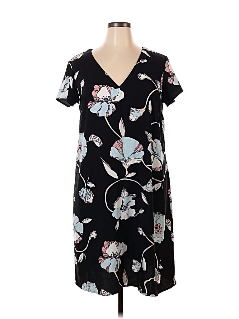 Pre-owned A New Day Casual Dress In Black