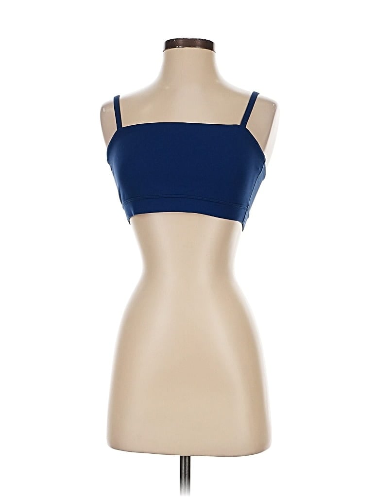 Pre-owned Crz Yoga Sports Bra In Blue
