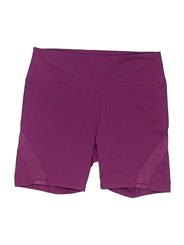 Pre-owned Fabletics Athletic Shorts In Purple
