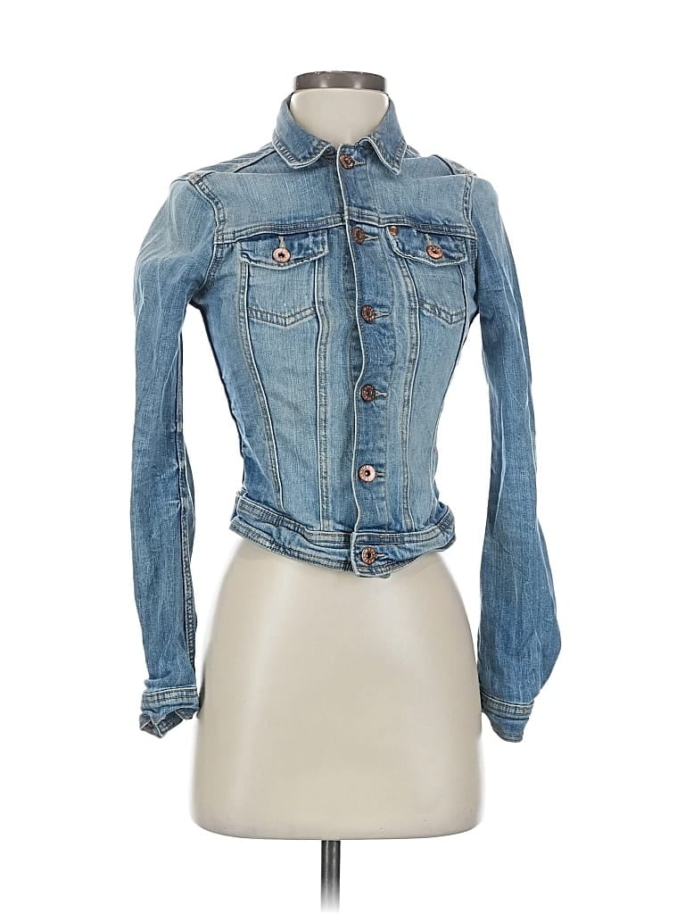 Pre-owned &denim By H&m Denim Jacket In Blue
