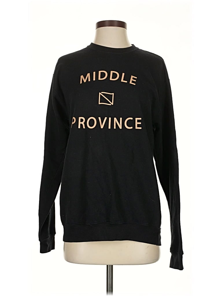 Pre-owned Assorted Brands Pullover Sweater In Black