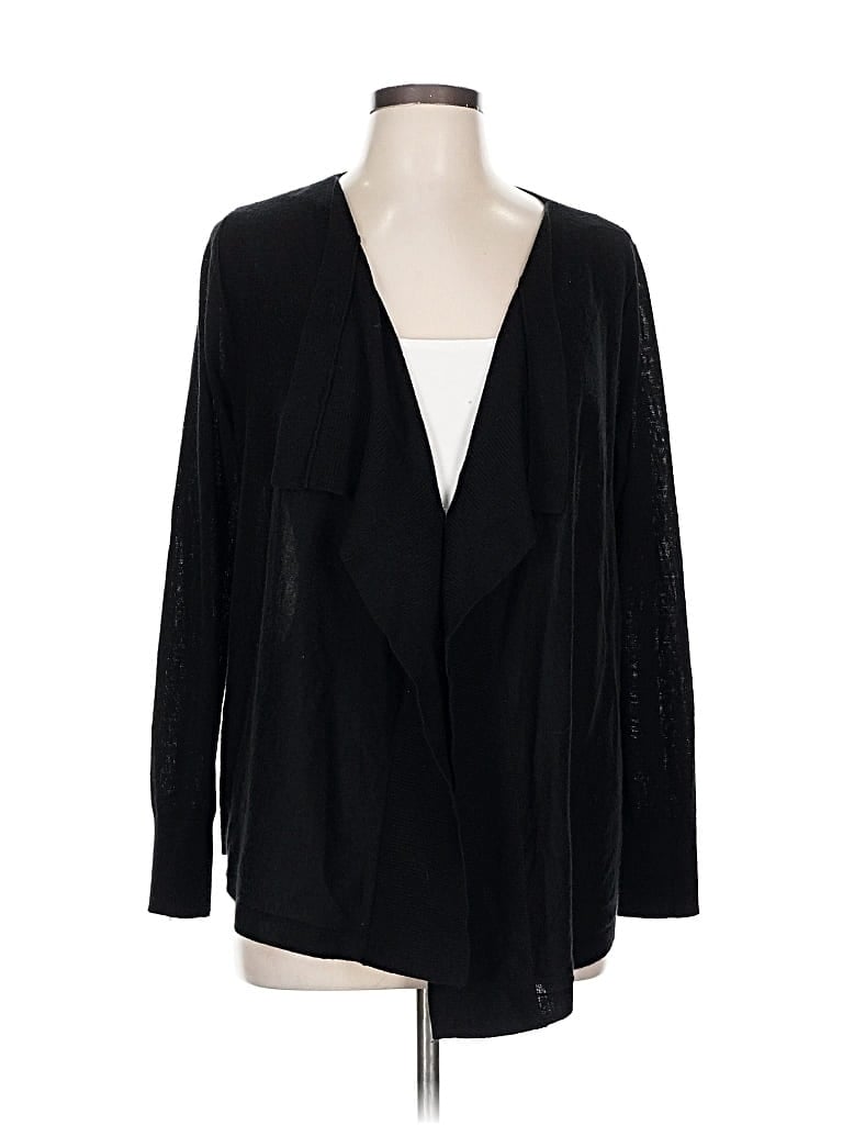 Pre-owned Ann Taylor Loft Cardigan Sweater In Black