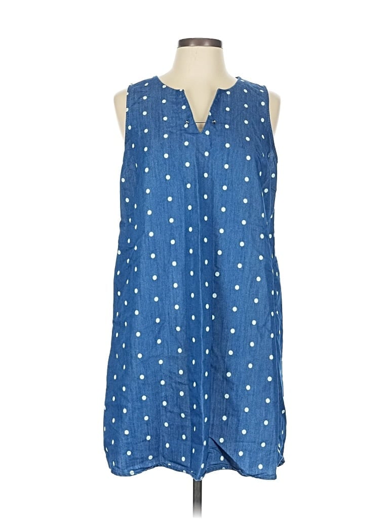 Pre-owned Assorted Brands Casual Dress In Blue