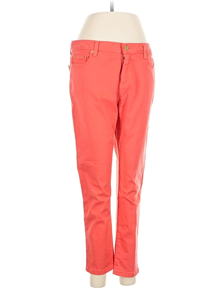 Pre-owned Michael Michael Kors Jeggings In Orange