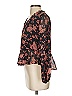 VICI 100% Polyester Brown Black Long Sleeve Blouse Size XS - photo 5