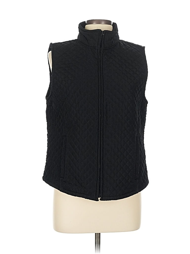 Pre-owned Izod Vest In Black
