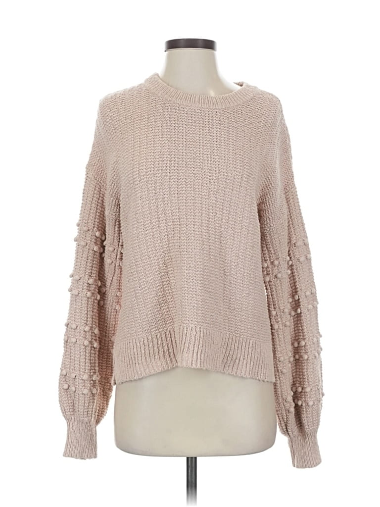Pre-owned Madewell Pullover Sweater In Brown