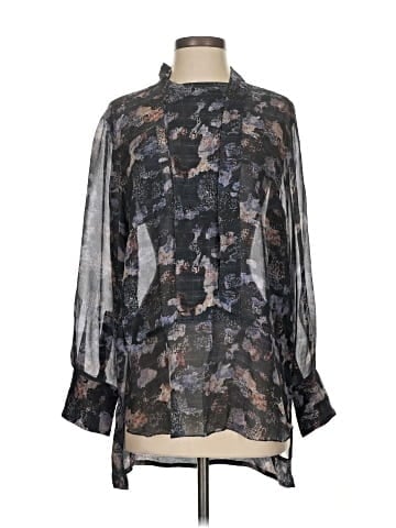 Isabel Marant 3/4 Sleeve Silk Top (view 1)