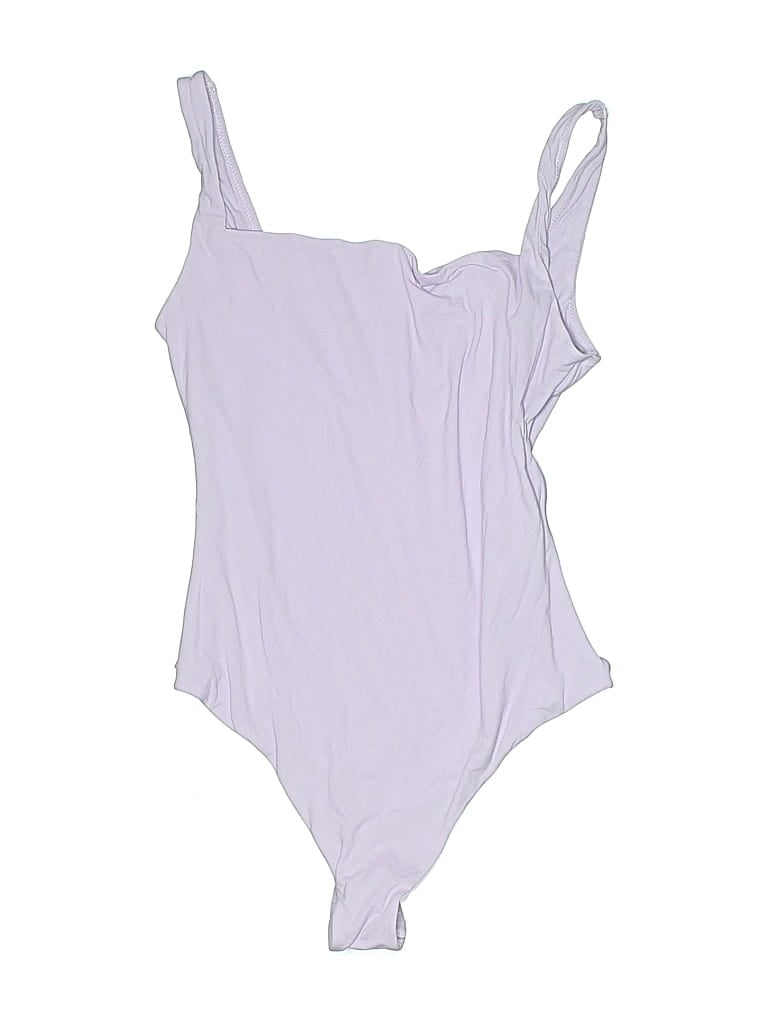 Pre-owned Skims Bodysuit In Purple