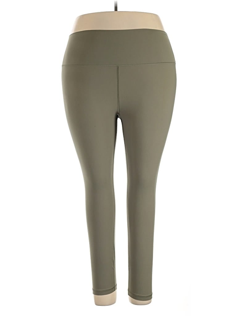 Pre-owned Everlane Active Pants In Green