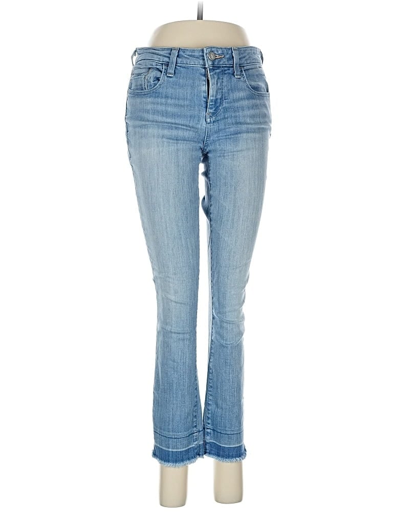 Pre-owned Pilcro And The Letterpress Jeans In Blue