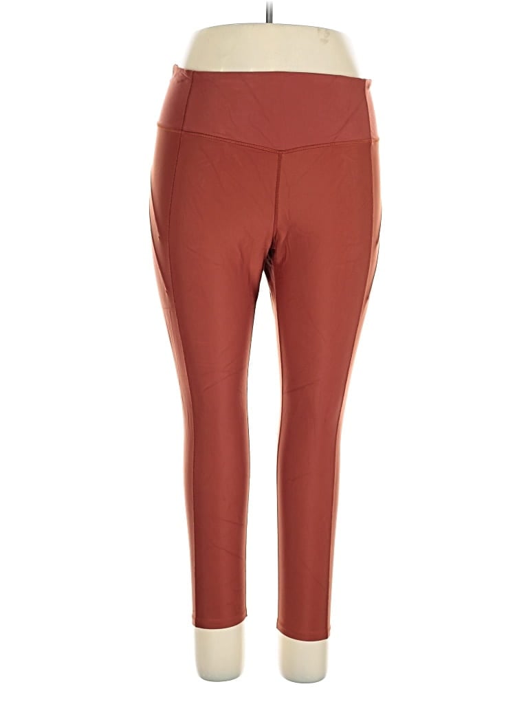 Pre-owned Calia Active Pants In Brown