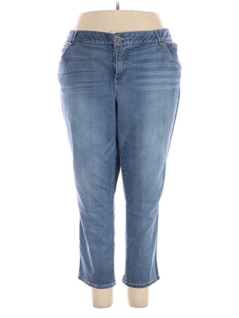 Pre-owned Democracy Jeans In Blue