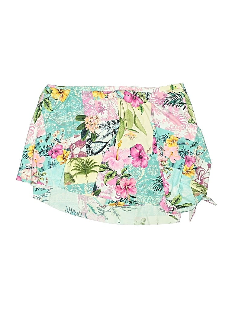 Pre-owned Torrid Swimsuit Bottoms In Green