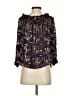 Saloni Black 3/4 Sleeve Blouse Size 2 - photo 2