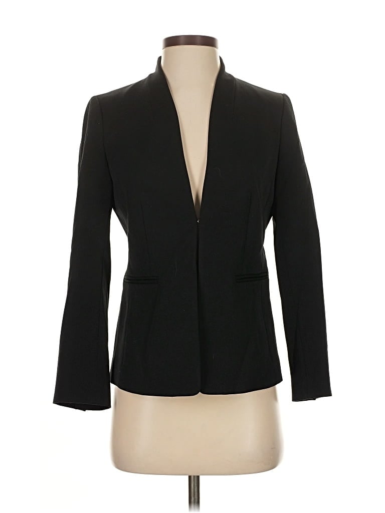 Pre-owned J.crew Factory Store Blazer Jacket In Black