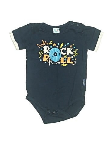 Tip Top Short Sleeve Onesie (view 1)