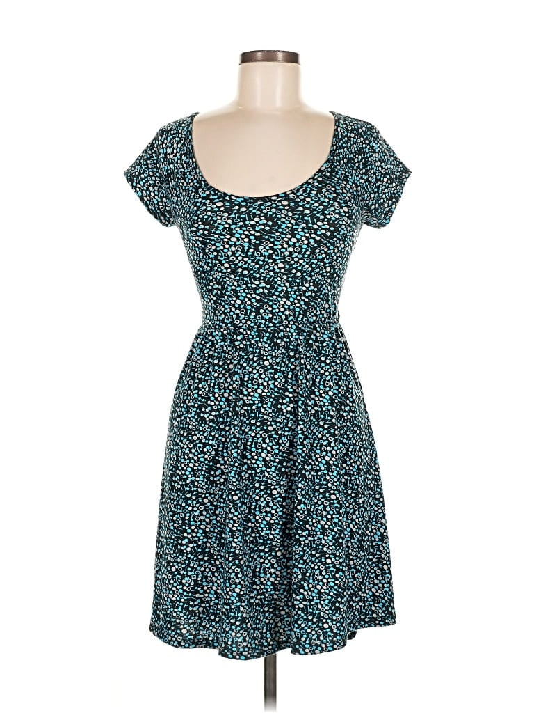 Pre-owned Xhilaration Casual Dress In Blue