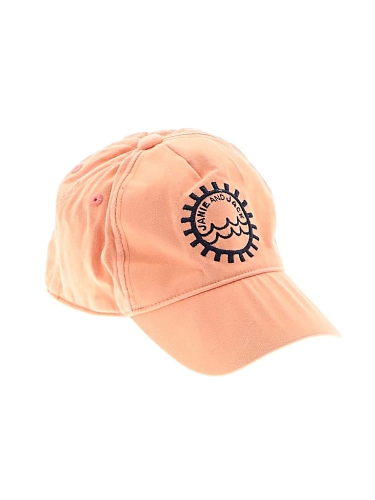 Pre-owned Janie And Jack Kids' Hat In Orange