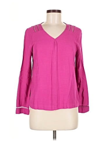 Skies Are Blue Long Sleeve Blouse (view 1)