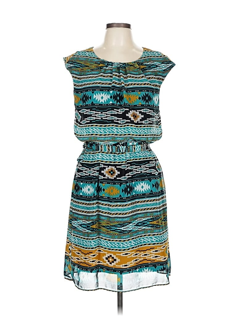 Pre-owned Robbie Bee Casual Dress In Blue