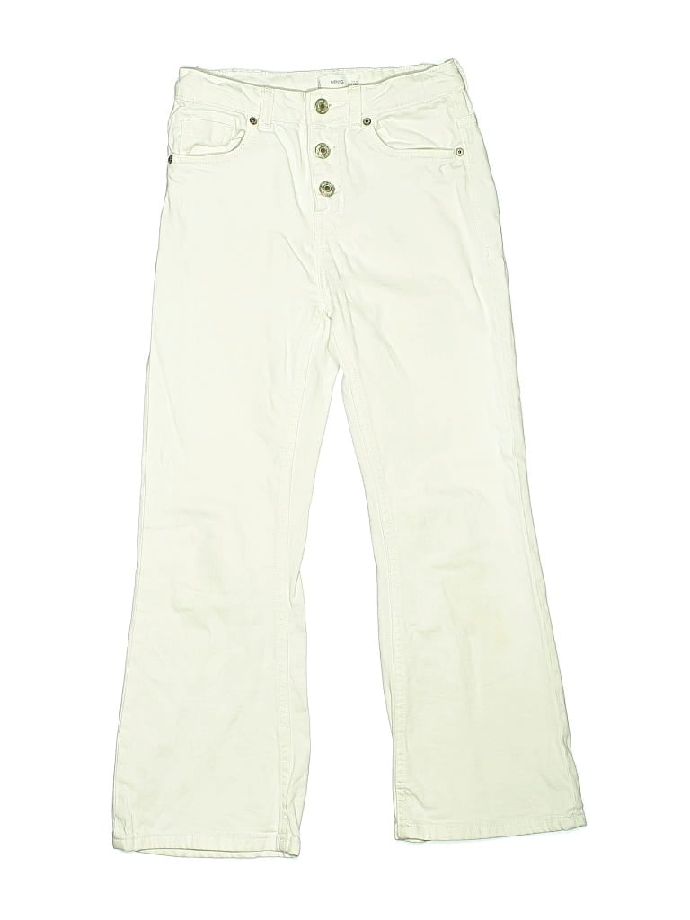 Pre-owned Mng Kids' Jeans In White