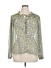 Cooper & Ella 100% Polyester Green Long Sleeve Blouse Size 1X - photo 1