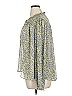 Cooper & Ella 100% Polyester Green Long Sleeve Blouse Size 1X - photo 5
