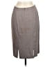 Escada Chevron-herringbone Gray formal skirt Size EU 38 / US 8 - photo 2