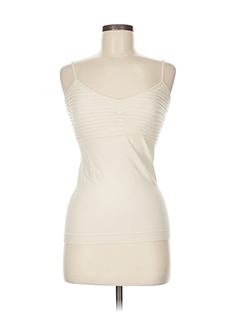 Pre-owned Venus Tank Top Ivory Strapless Neckline Tops In White