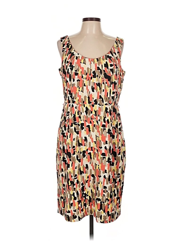 Pre-owned R&k Originals Cocktail Dress In Brown