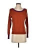 Pearl Color Block Orange Pullover Sweater Size S - photo 1