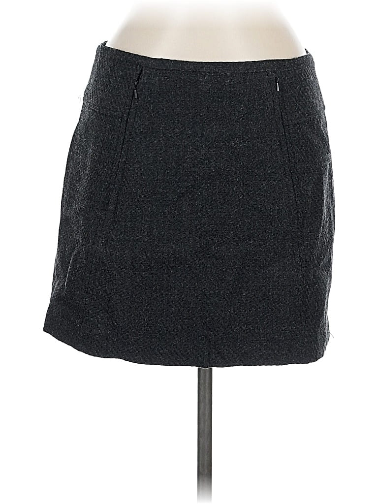 Pre-owned Dalia Collection Casual Skirt In Gray