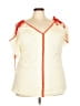 Pitusa 100% Cotton Ivory Yellow Short Sleeve Top Size 5X - photo 1