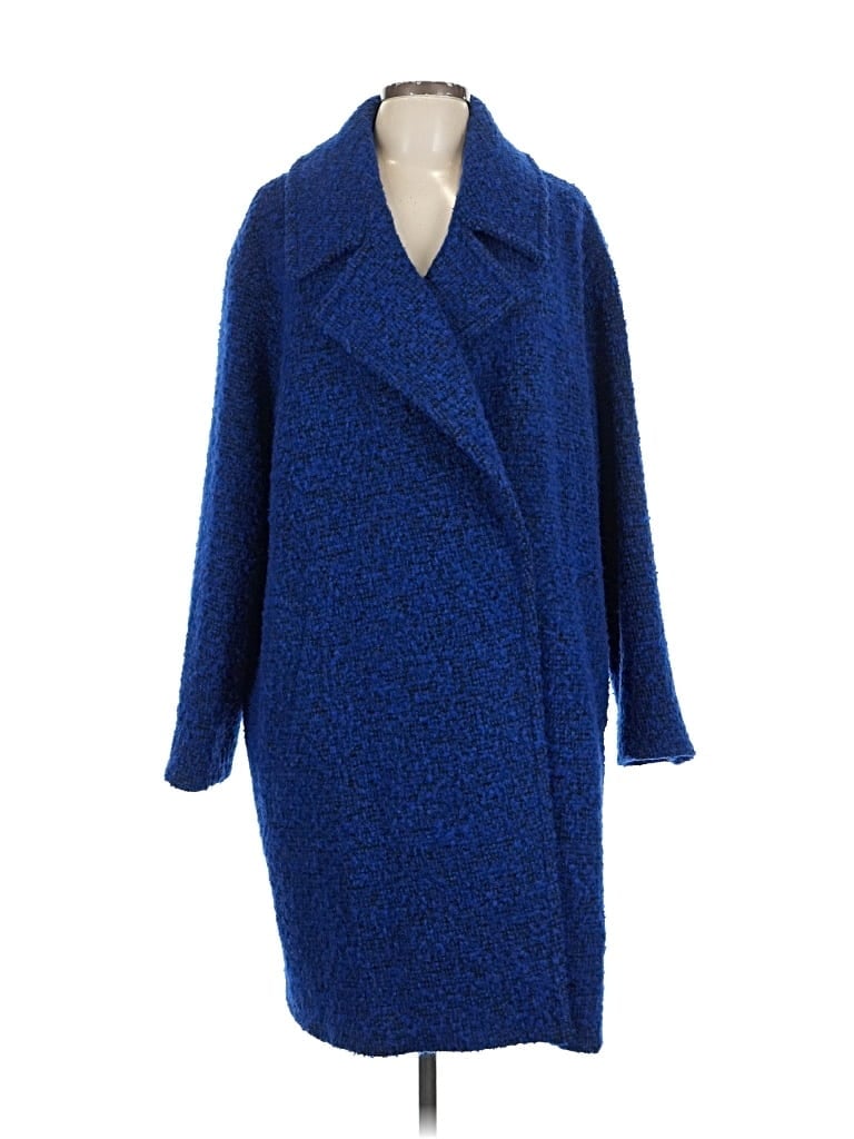 Pre-owned Michael Michael Kors Coat In Blue