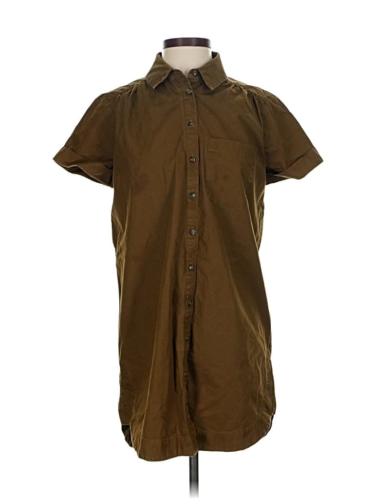 Pre-owned Maeve By Anthropologie Casual Dress In Brown