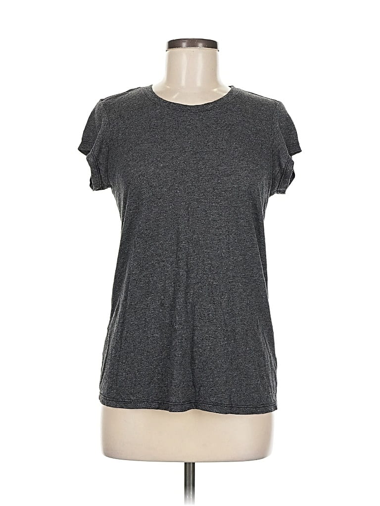 Pre-owned Michael Stars Short Sleeve T-shirt In Gray