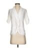 1.State 100% Polyester Ivory Short Sleeve Blouse Size XXS - photo 1