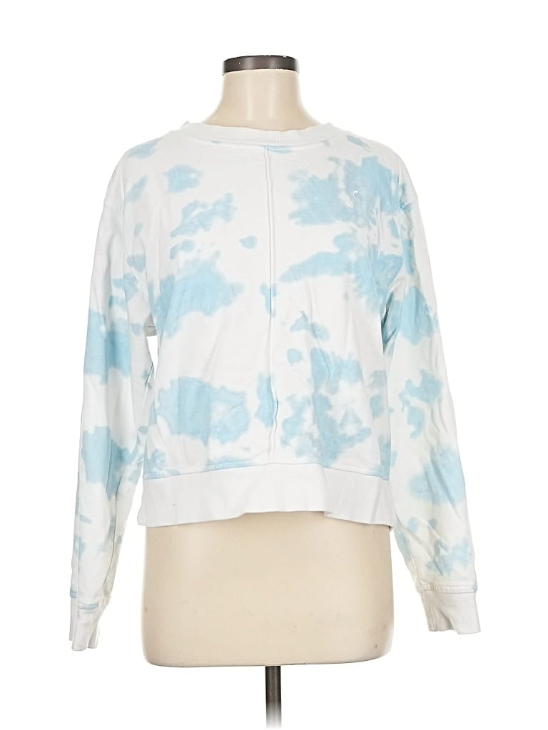 Pre-owned Zyia Active Sweatshirt In White