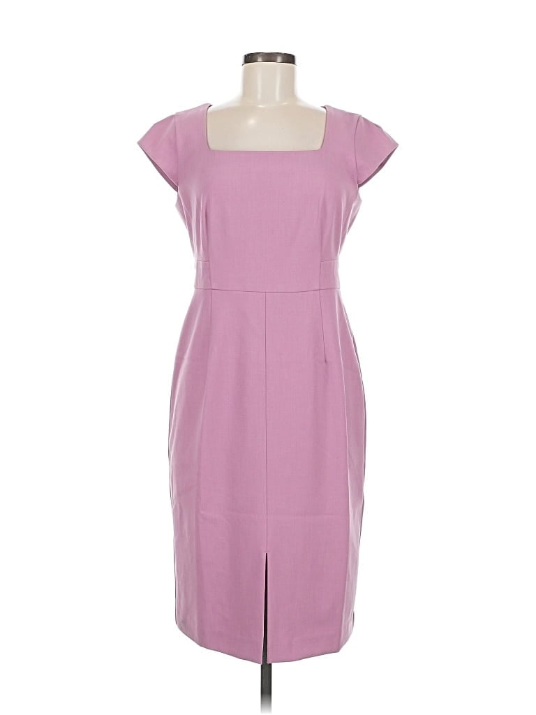 Pre-owned Ann Taylor Cocktail Dress In Purple