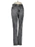 ONE X ONETEASPOON 100% Cotton Chevron-herringbone Gray Jeans Size 28 waist - photo 1