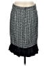 Arden B. Houndstooth Black Formal Skirt Size 4 - photo 2