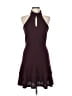 Parker Burgundy Cocktail Dress Size 10 - photo 1