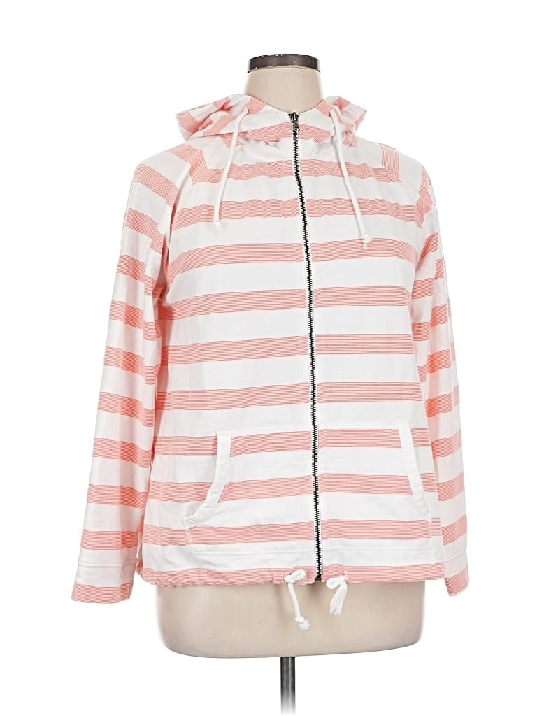 Pre-owned Sonoma Life + Style Zip Up Hoodie In Pink